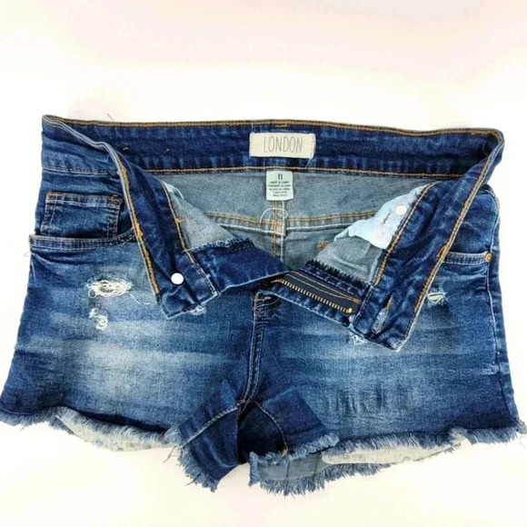 LONDON  DENIM SHORT - Picture 3 of 4